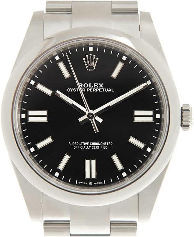 Rolex Oyster Perpetual 41 Automatic Black Dial Men's Watch 124300BKSO
