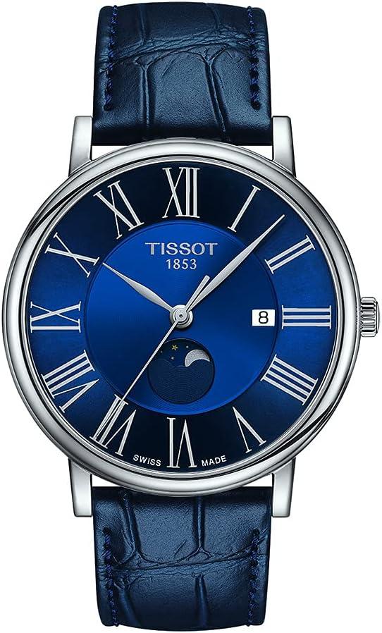 Tissot Men's Carson Premium Gent Moonphase 316L Stainless Steel Swiss Quartz Watch