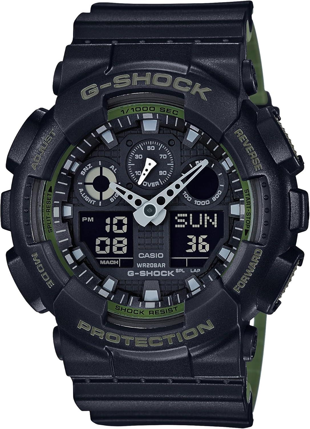 Casio GA-100L-1A G-Shock GA-100 Military Series Watch