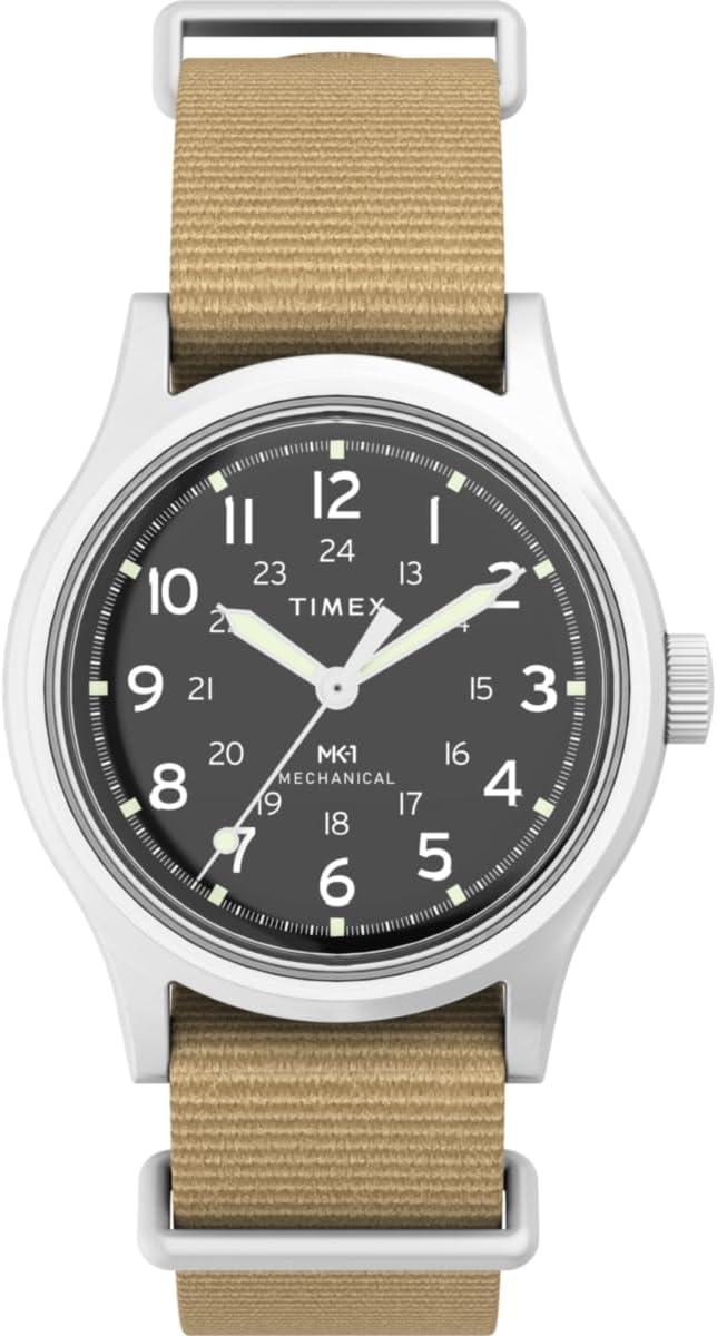 Timex Men's Analogue Mechanic Watch Military MK1 - Beige Strap