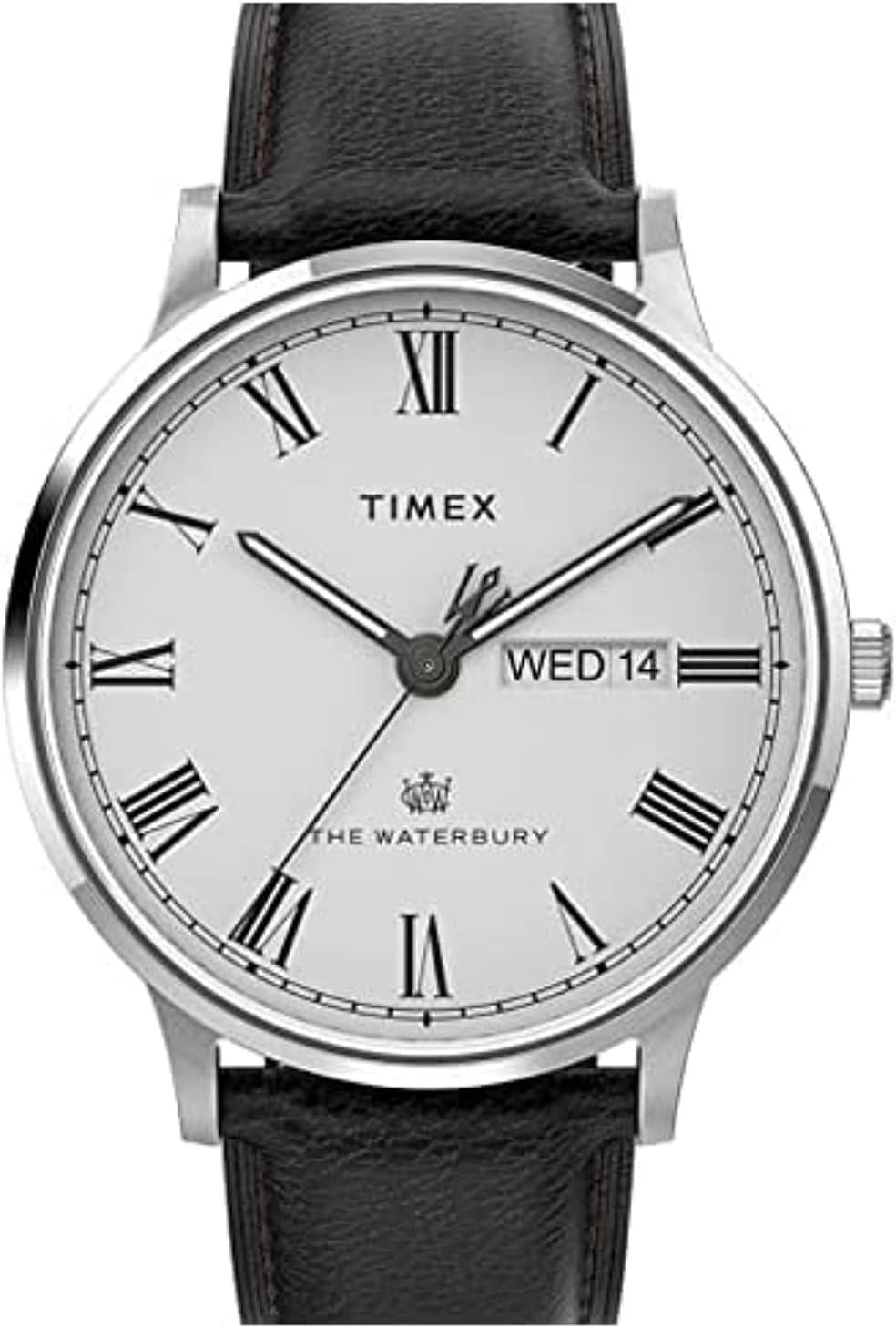Timex Men's Waterbury Classic Day-Date 40mm TW2U88400VQ Quartz Watch