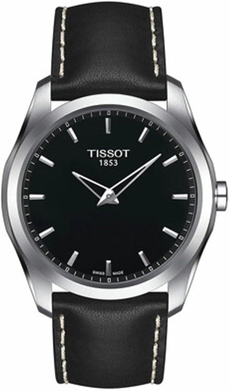 Tissot Men's Couturier Quartz 316L Stainless Steel Case Quartz Watch