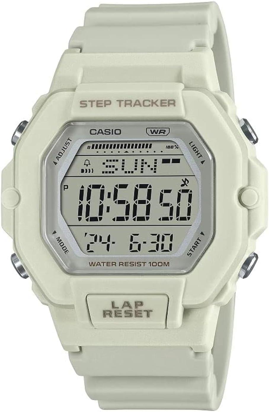 Casio LWS2200H Series | Men’s Digital Watch | White/White