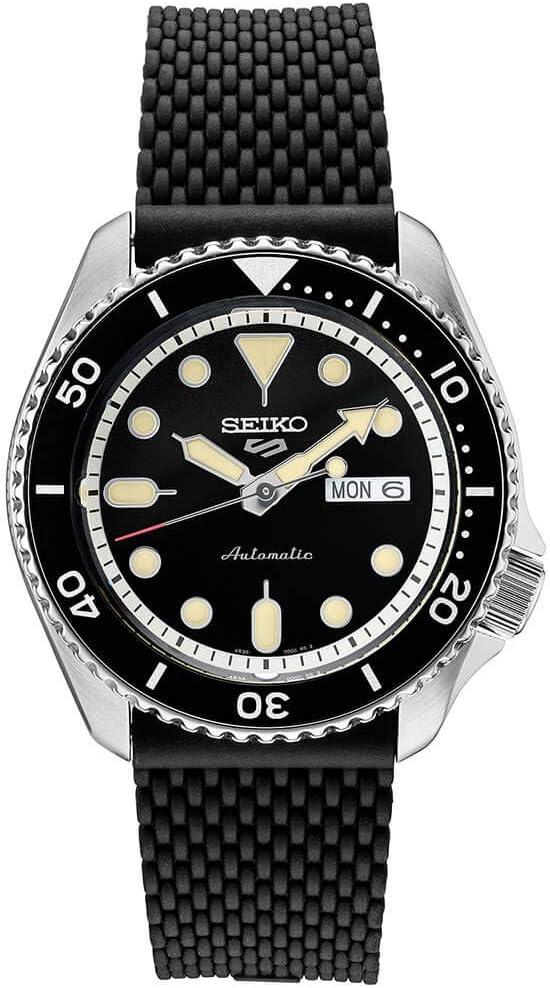 SEIKO SRPD95 5 Sports Men's Watch Black 42.5mm Stainless Steel
