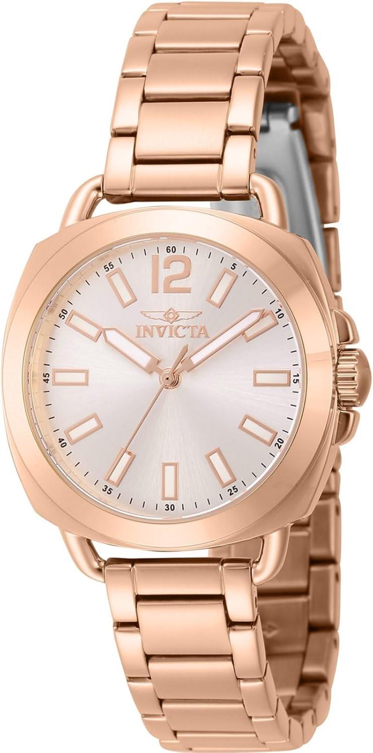 Invicta Lady's Wildflower 32mm Stainless Steel Quartz Watch - Rose Gold