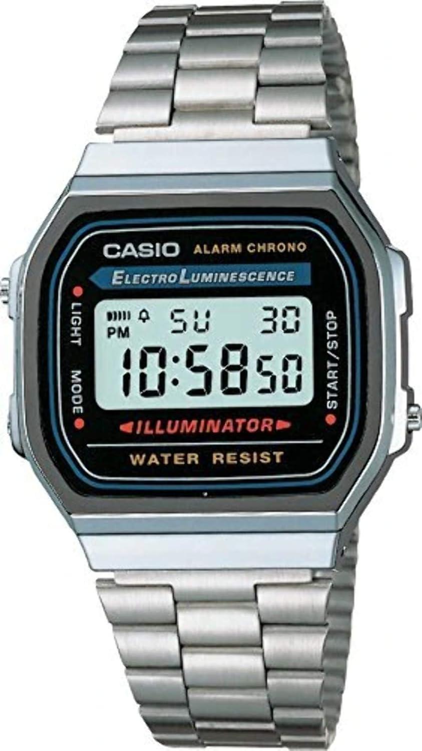 Casio A168W-1 Illuminator Watch