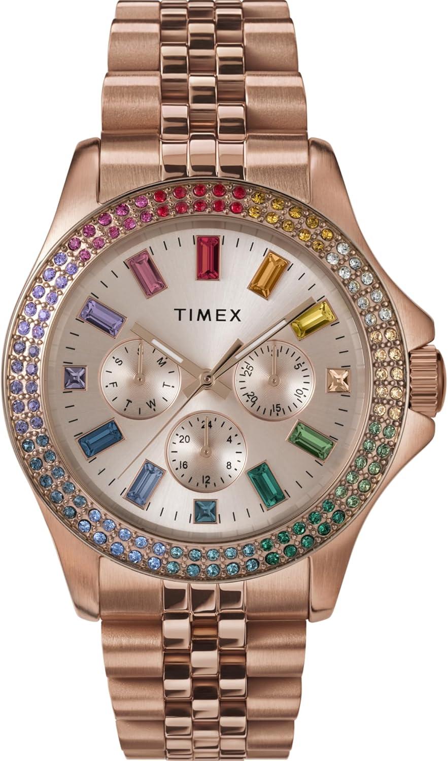 Timex Women's Kaia 40mm Watch - Rose Gold-Tone Elegance