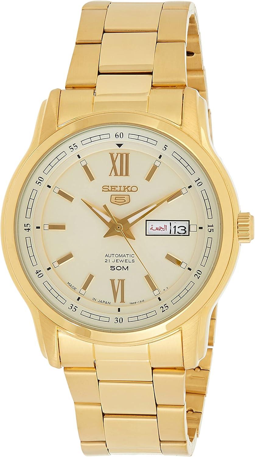 SEIKO 5 Automatic Champagne Dial Men's Watch SNKP20J1