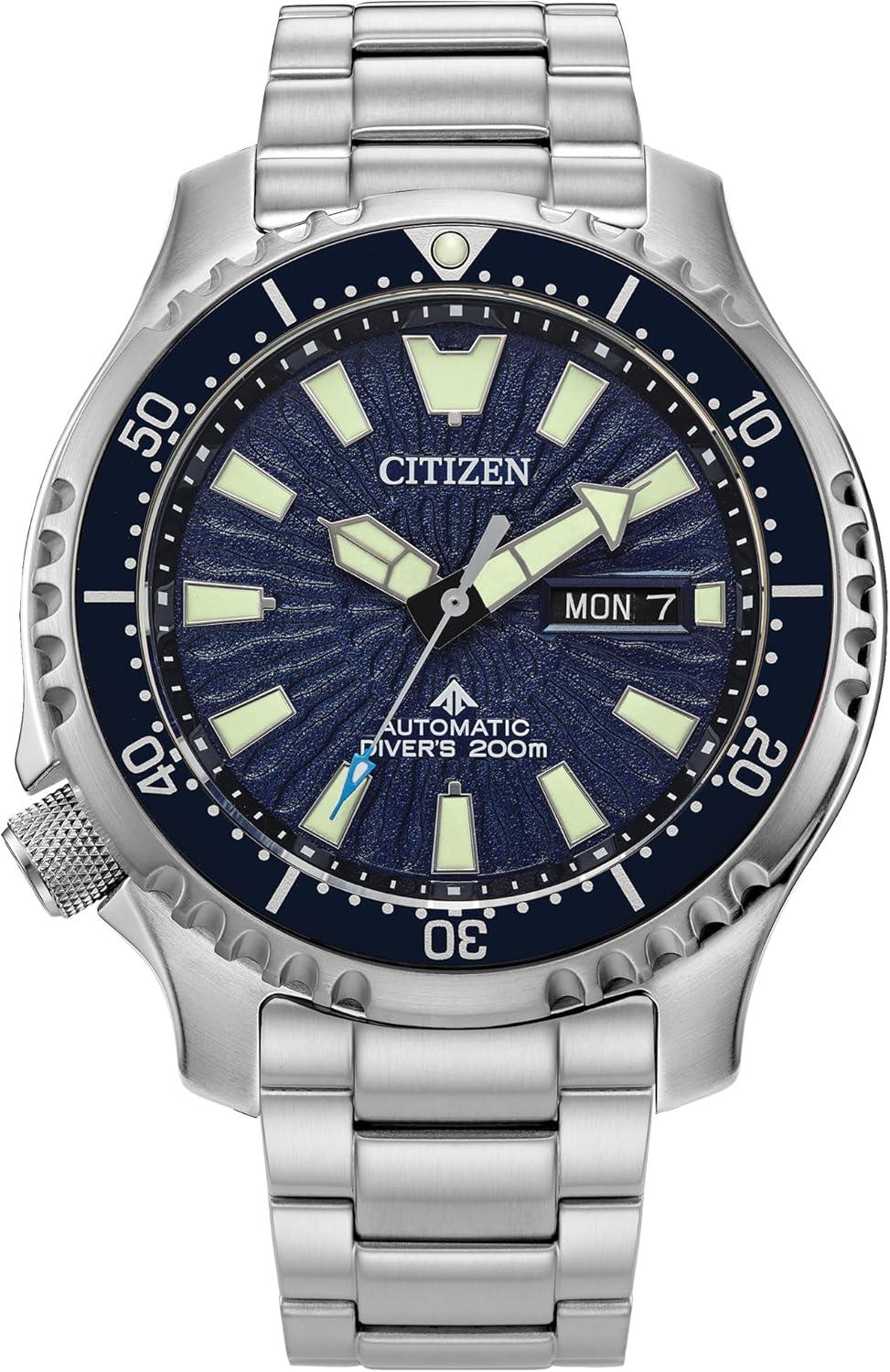 Citizen Men's Promaster Dive Fugu Automatic Stainless Steel Watch