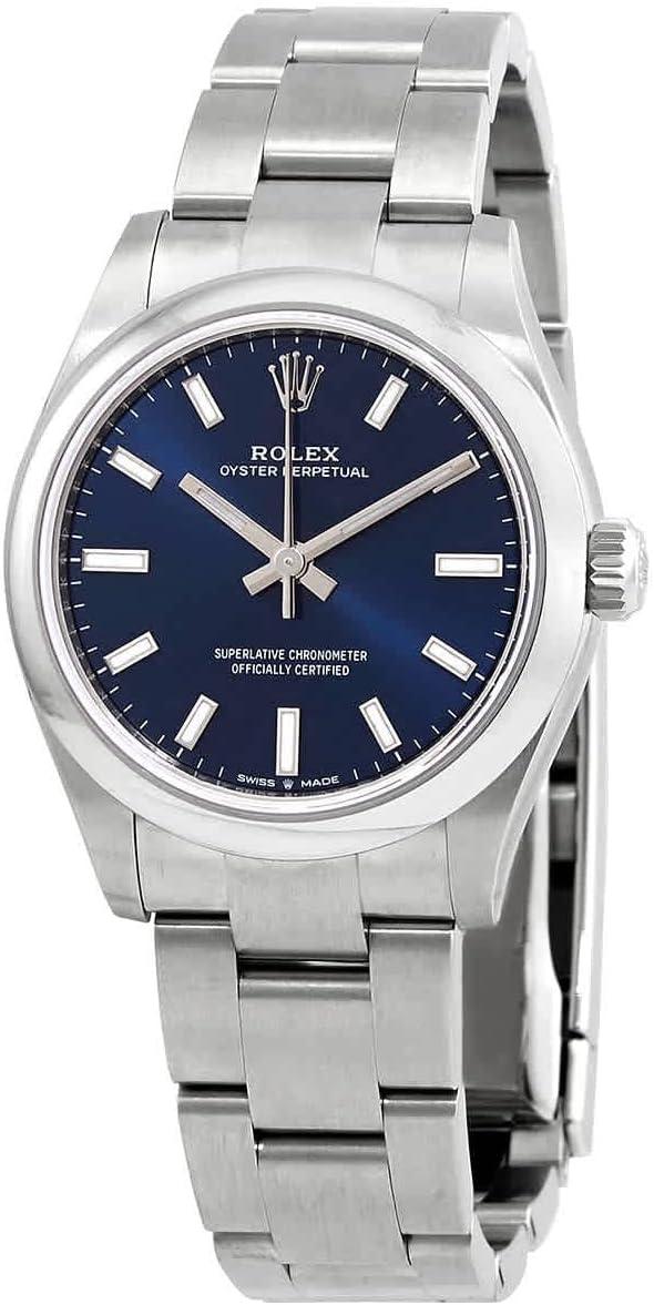 Rolex Oyster Perpetual 31 Automatic Chronometer Blue Dial Ladies Watch 277200BLSO