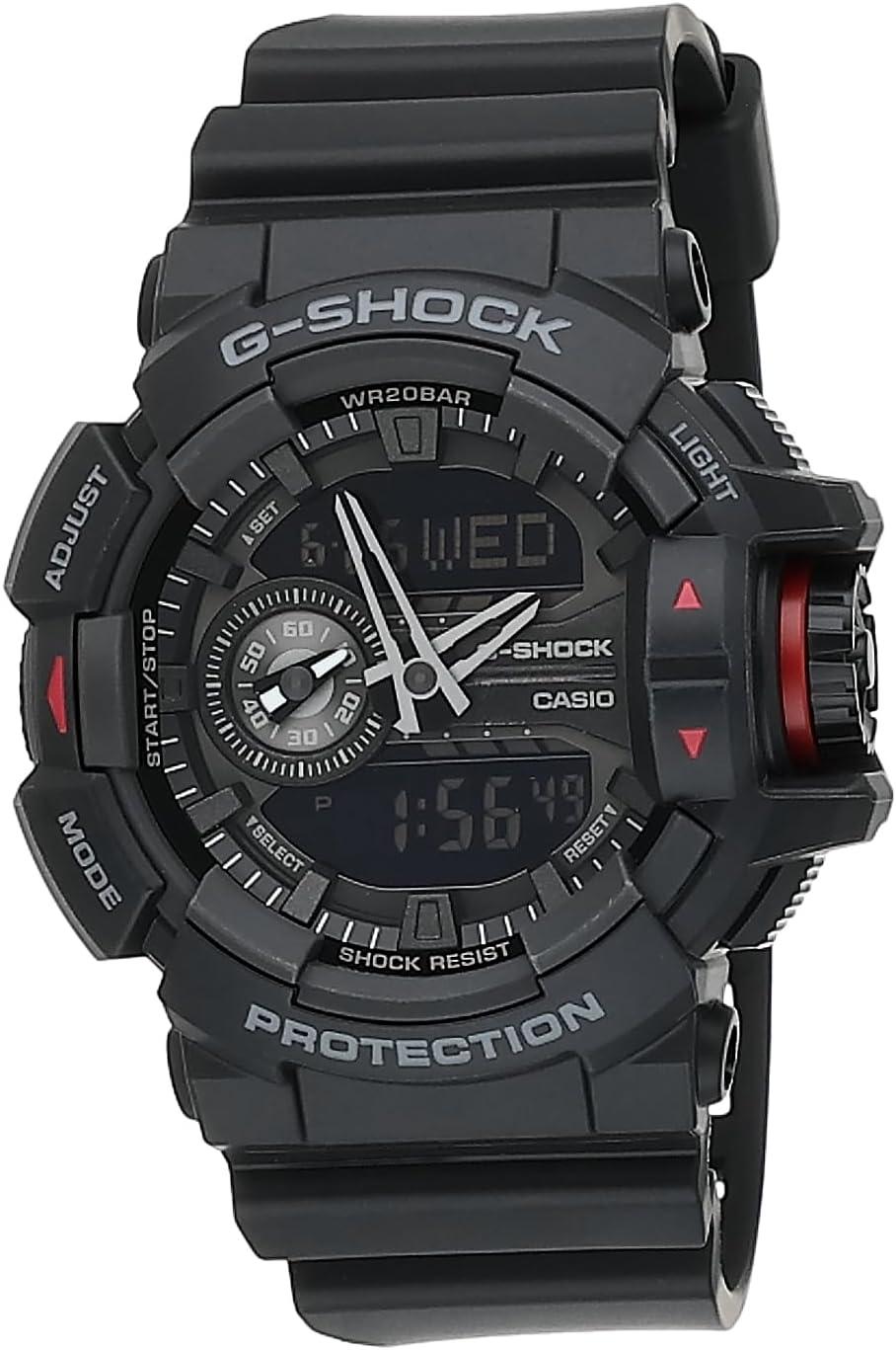 Casio G-Shock GA-400-1B Men's Watch: Rugged & Functional