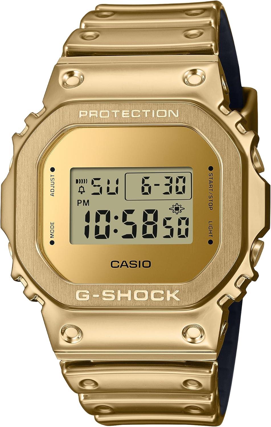 Casio G-Shock Fine Metallic Series Gold Digital Watch GM5600YMG-9
