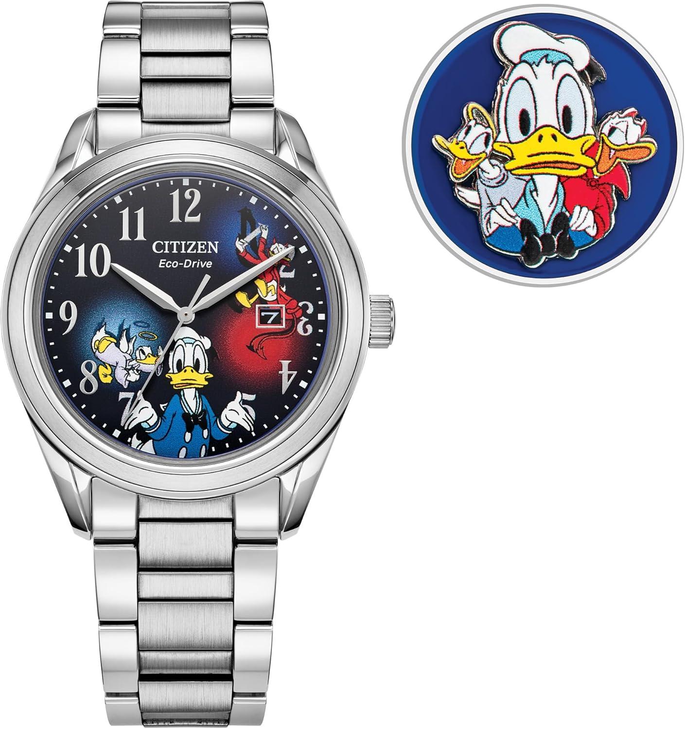 Citizen Men's Eco Drive Disney Feisty Donald Duck 90th Anniversary Limited Edition Watch