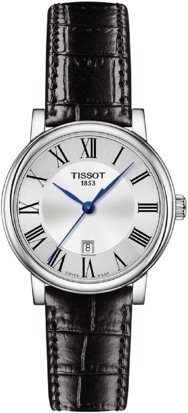 Tissot Women's Carson Stainless Steel Dress Watch Black T1222101603300
