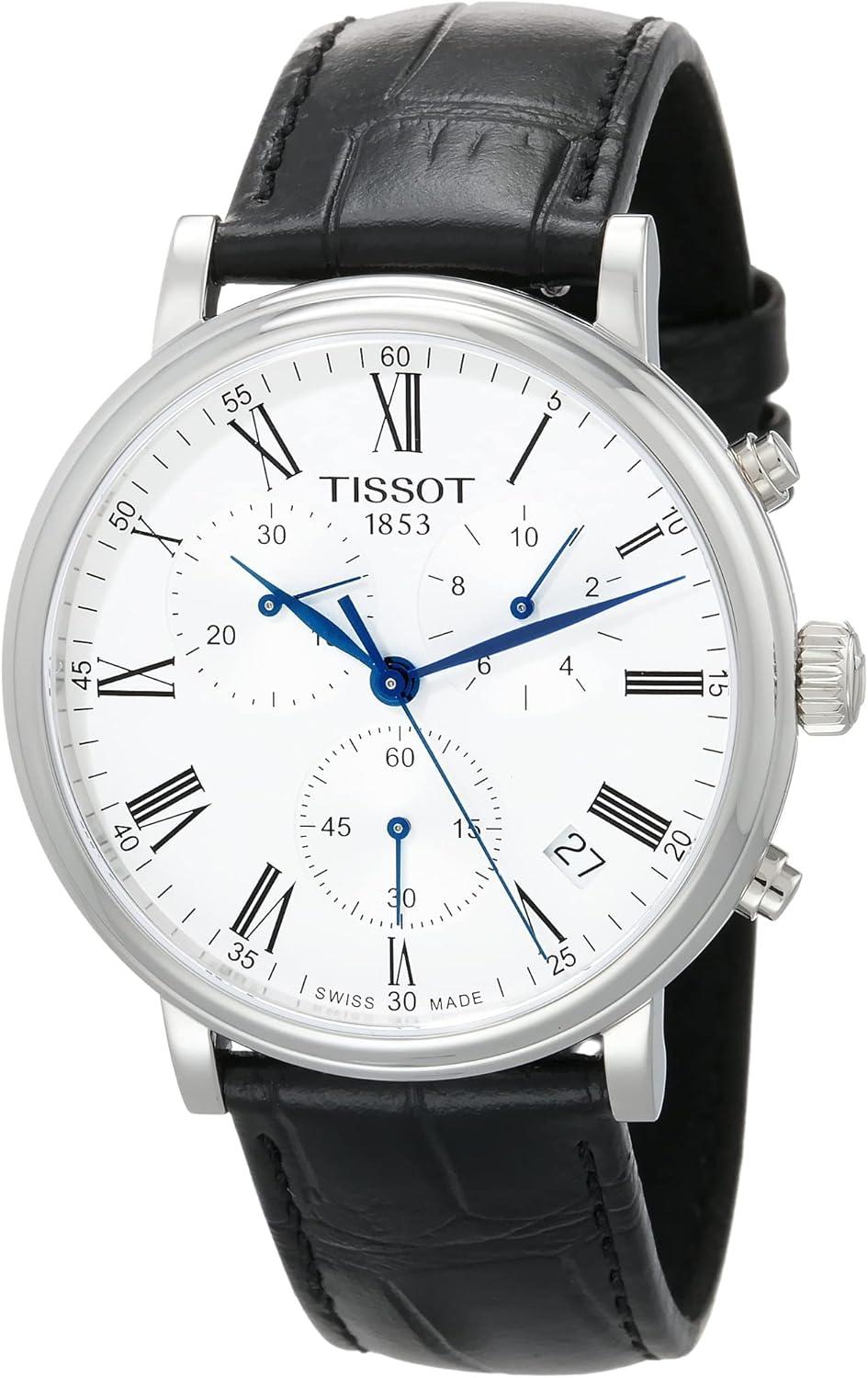 Tissot Men's Carson Premium Chronograph 316L Stainless Steel Swiss Quartz Watch
