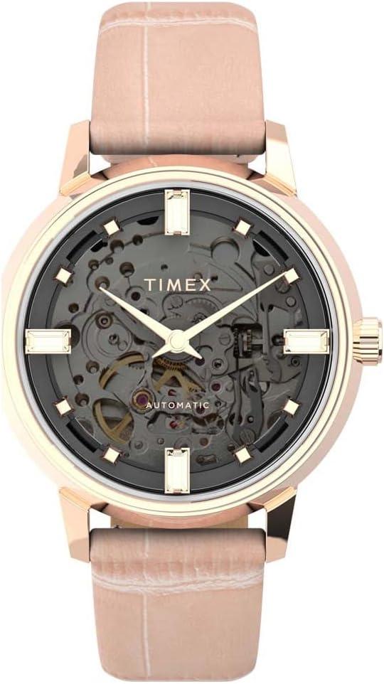 Timex Unveil Automatic 38mm Pink Gold