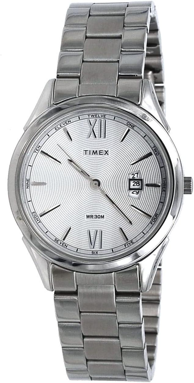 Timex Classic Silver-Tone One Size Men's Watch