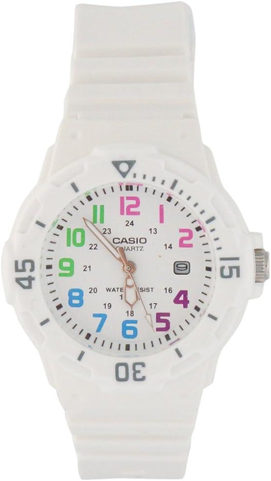 Casio MDV106 Series Unisex Analog Watch - White Resin Band