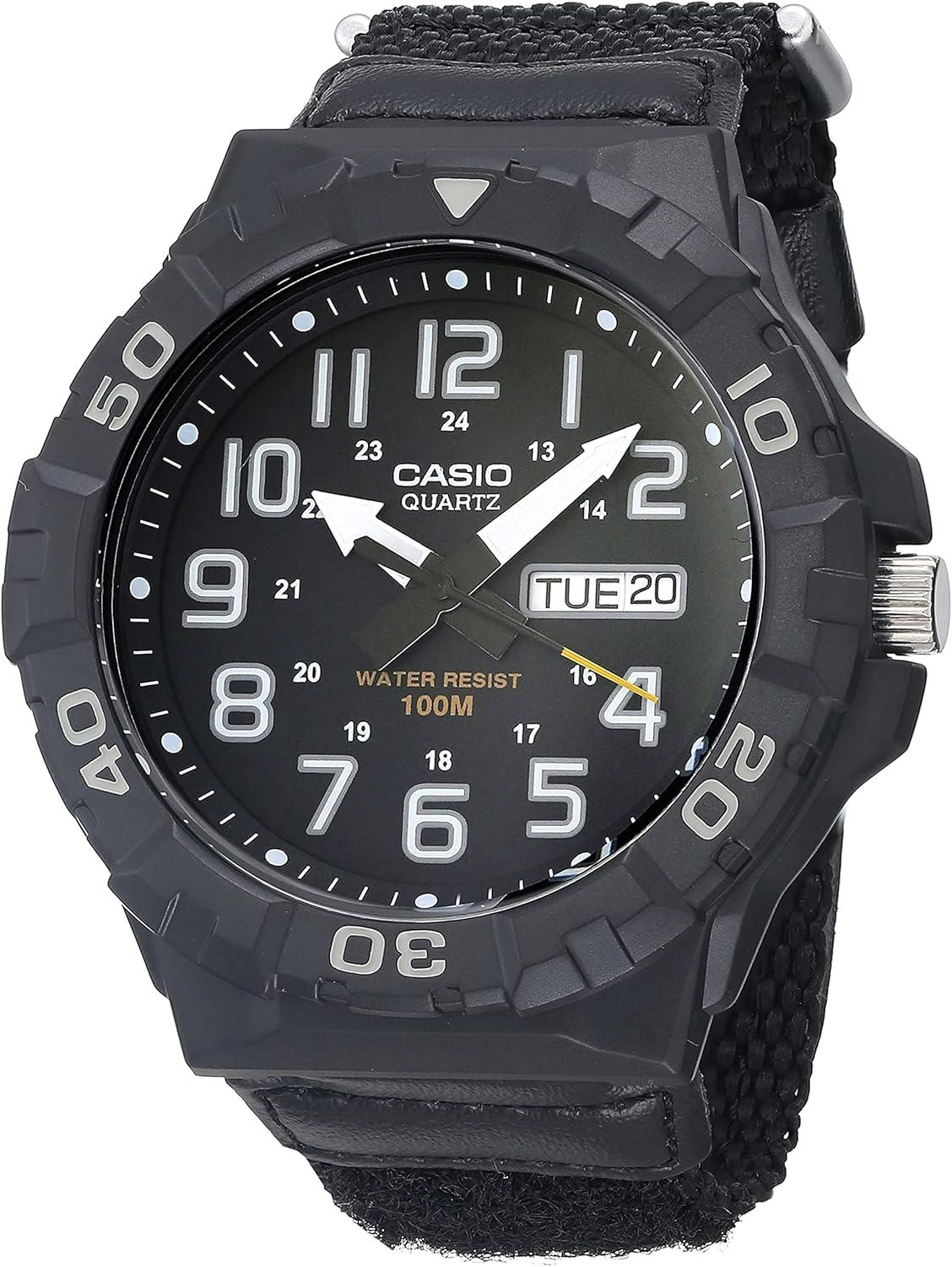 Casio Outdoor Velcro Band Watch - MRW-210HB-1BVCF
