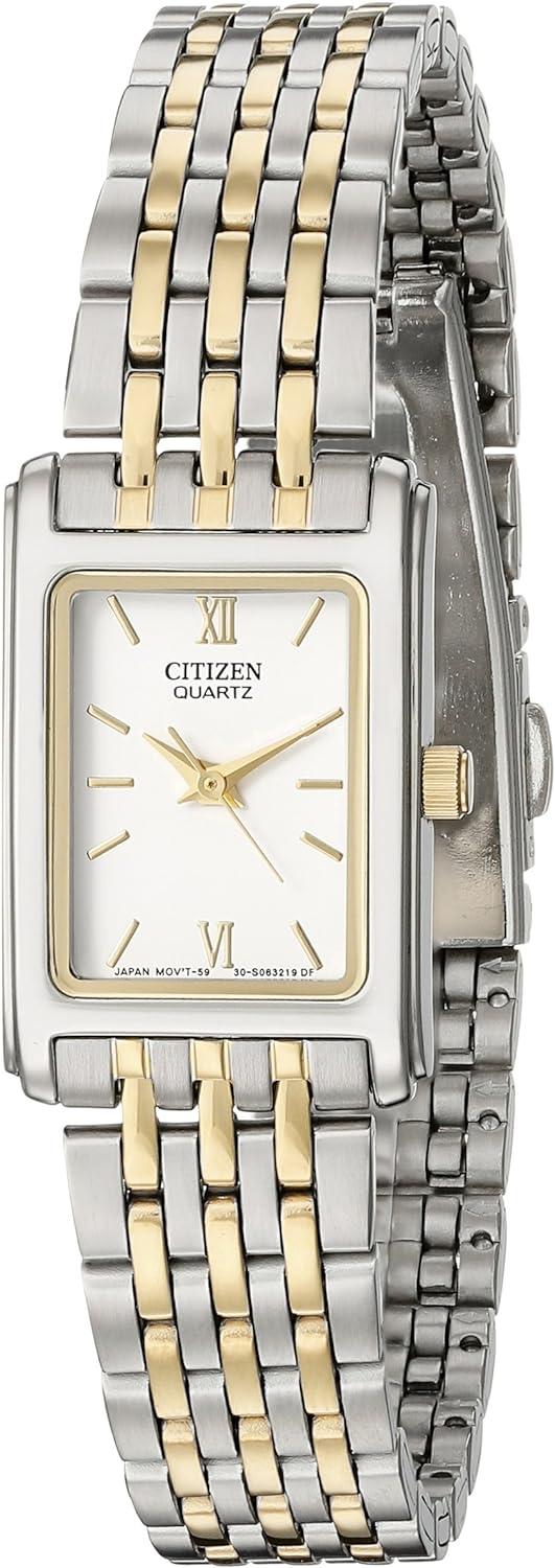 Citizen Quartz Women's Watch, Stainless Steel, Classic, Two-Tone