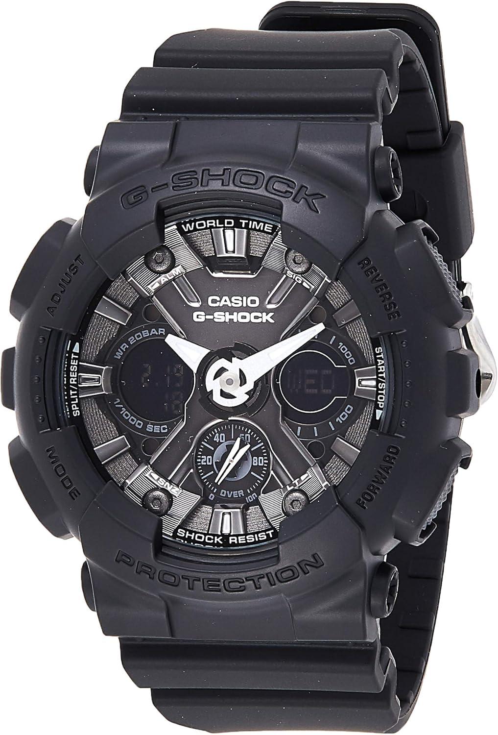 Ladies' Casio G-Shock S Series Black Resin Watch GMAS120MF-1A