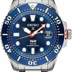 SEIKO SNE549 Prospex Men’s Watch Silver-Tone 43.5mm Stainless Steel