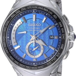 Seiko Men’s COUTURA Stainless Steel Japanese-Quartz Watch