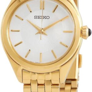 SEIKO Quartz White Dial Ladies Watch SUR538