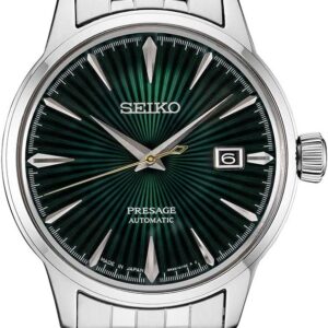 Seiko SRPE15 Automatic Watch for Men – Jewel Green Dial