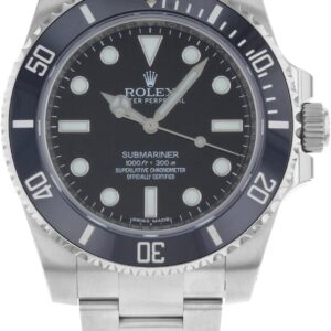 Rolex Submariner Black Dial Oystersteel 40mm Men’s Watch 114060