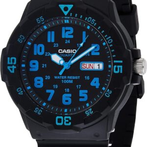 Casio MRW200H Series Unisex Analog Watch – Black/Blue