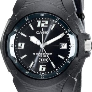 Casio MW600F Series Men’s Analog Watch – Black
