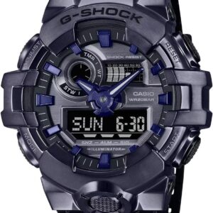 Casio G-Shock G-Steel Dark Purple Analog Digital Watch GM700P-6A