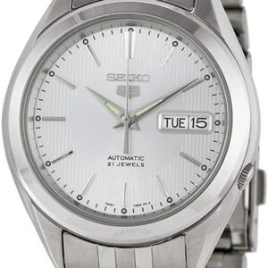 Seiko 5 SNKL15 Men’s Stainless Steel Silver Dial Automatic Watch