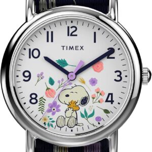 Timex Women’s Watch Peanuts Weekender Casual Ladies Wristwatch