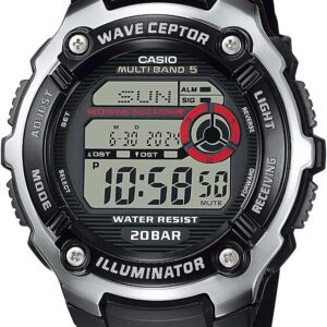Casio Waveceptor Men’s Quartz Illuminator Alarm Chronograph Watch