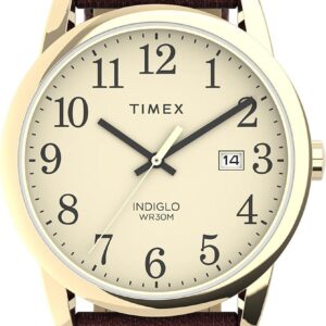 Timex Men’s Easy Reader 38mm Watch – Classic Elegance Meets Modern Functionality