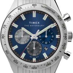 Timex Waterbury Traditional Chronograph with Tachymeter 41mm Watch TW2Y18500VQ