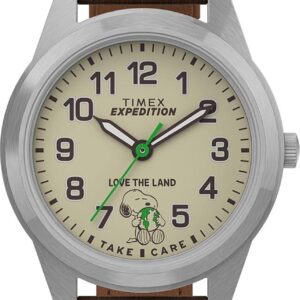 Timex x Peanuts Expedition Field Mini 26mm Watch – Take Care of The Earth