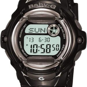 Casio Women’s Baby G Quartz Watch with Resin Strap, Black