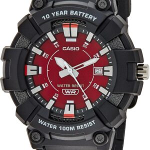 Casio Men’s Heavy Duty 10-Year Battery Date Indicator Watch (Model: MW610-4AVCF)