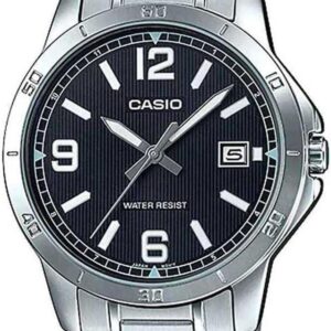 Casio MTP-V004D-1B2UDF Analog Quartz Silver Stainless Steel Men’s Watch