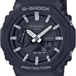 Casio Men GA-2100-1AER G-Shock Carbon Core Octagon Series Watch