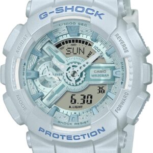Casio G-Shock Analog Digital Women’s Watch Pearlescent Blue GMA-S110ST-2A
