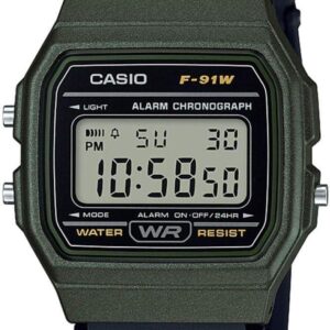 Casio Unisex Watch in Resin/Acrylic Glass with Date Display and LED Light