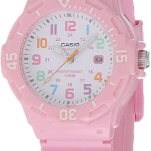 Casio Women’s LRW-200H-4B2VCF Pink Watch with Resin Band
