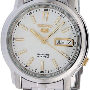 Seiko Men’s Analogue Automatic Watch SNKL77K1 with Stainless Steel Strap