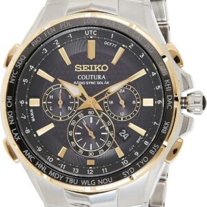 SEIKO Solar Chronograph Watch – Coutura Collection