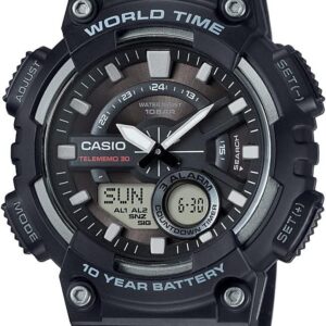 Casio AEQ110BW Series Men’s Analog-Digital Watch