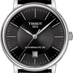 TISSOT Carson Automatic Black Dial Men’s Watch T122.407.16.051.00